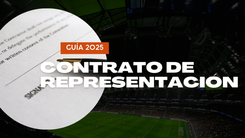contrato representacion de futbolistas 2025
