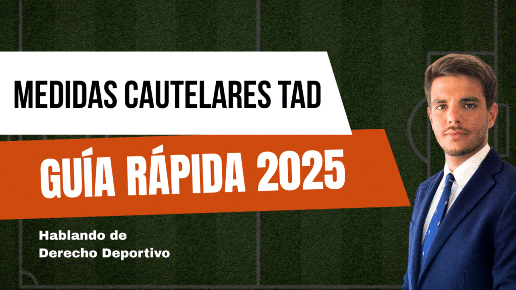 Medidas cautelares TAD España