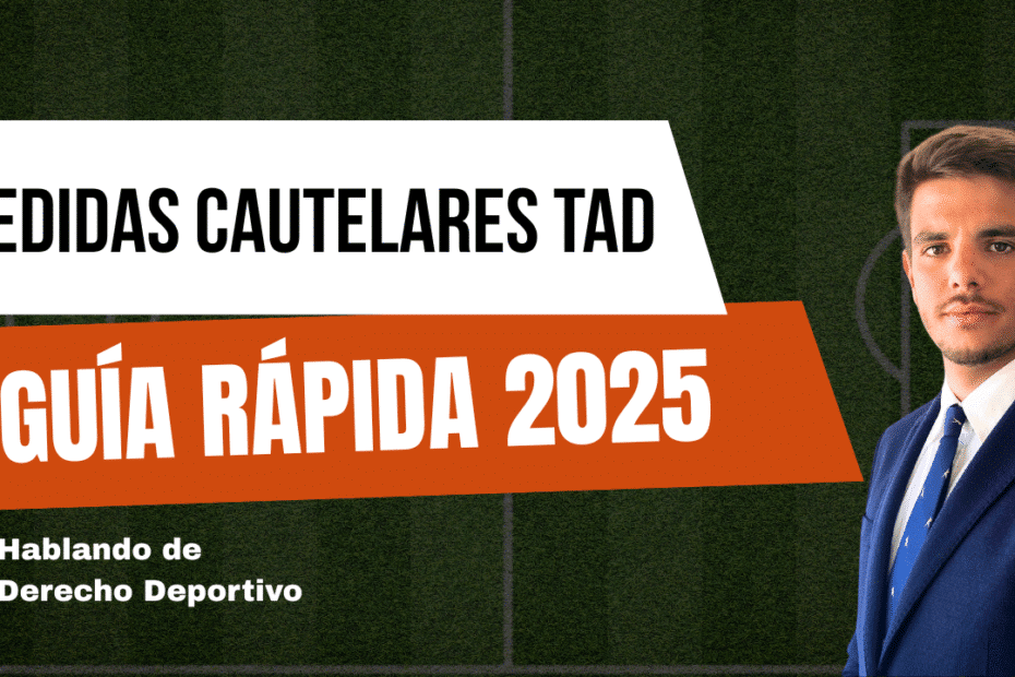 Medidas cautelares TAD España