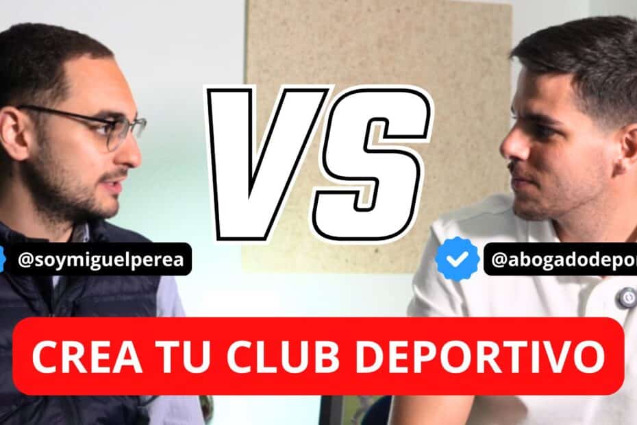 errores al crear club deportivo