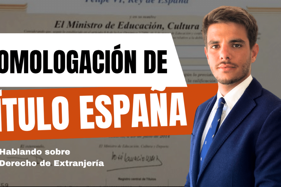 homologación de titulo en españa