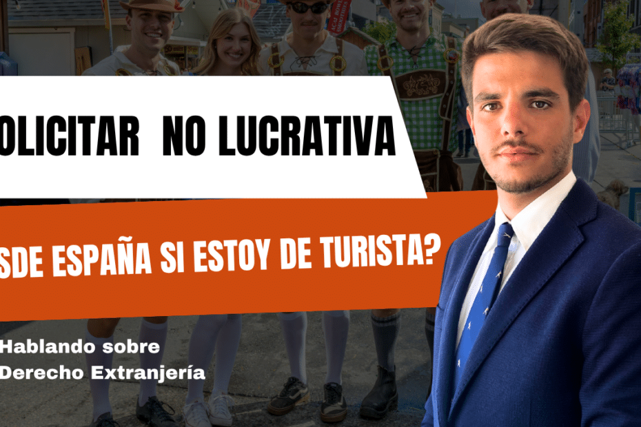 No lucrativa desde españa siendo tuista